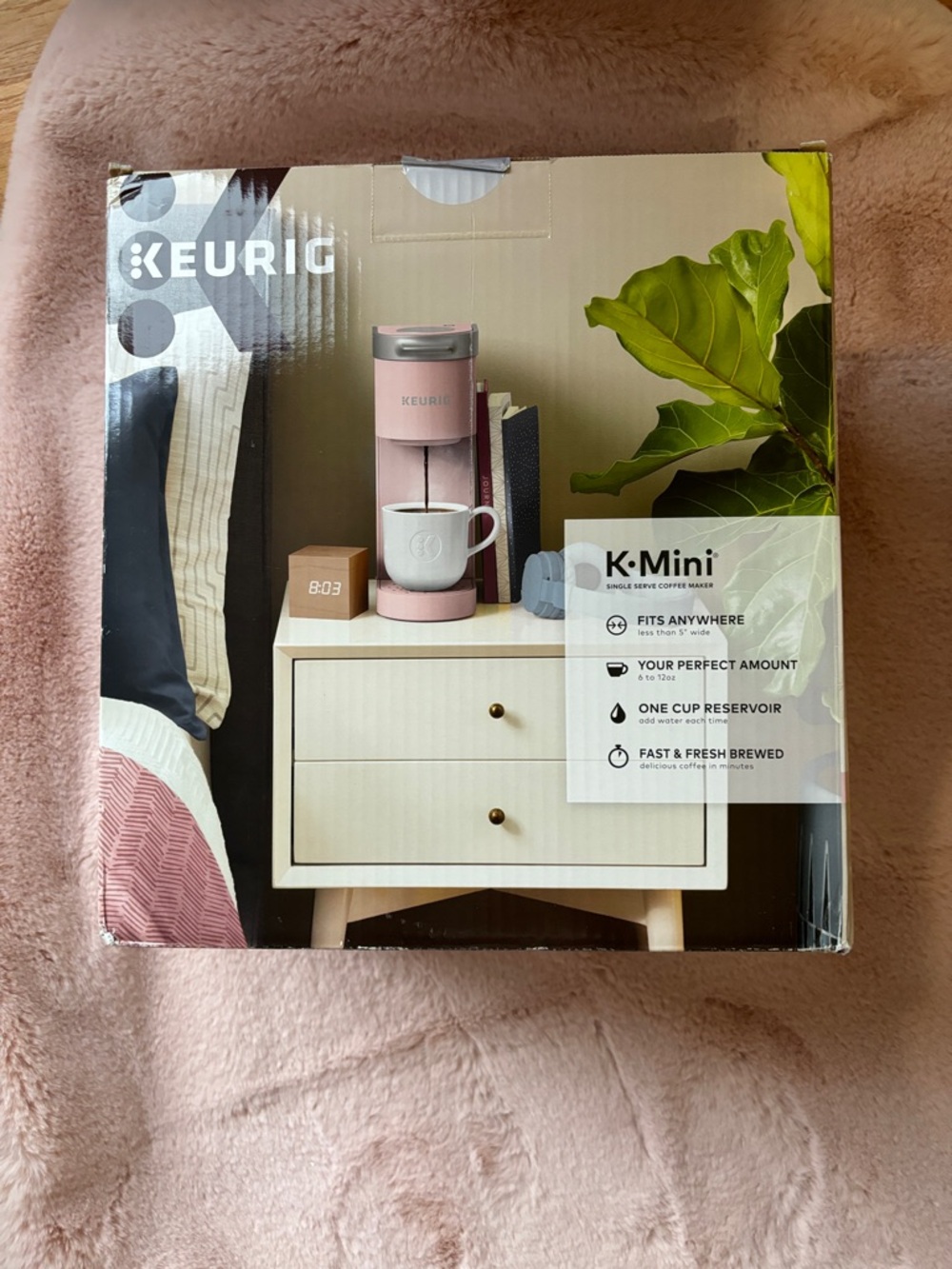 Keurig K-Mini Single Serve Coffee Maker - Light Pink